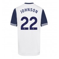 Koszulka piłkarska Tottenham Hotspur Brennan Johnson #22 Strój Domowy 2024-25 tanio Krótki Rękaw